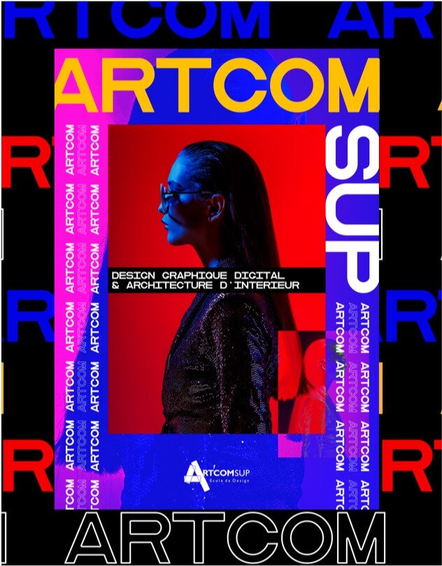 couverture de la brochure étudiants d'Art'Com